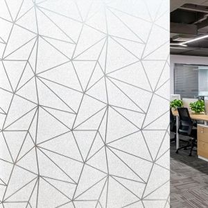 Kromapolis Film pour fen&ecirc;tre en PVC autocollant opaque - Film de protection pour fen&ecirc;tre en verre d&eacute;poli auto-adh&eacute;sif pour fen&ecirc;tre de salle de bain 60 x 400 cm (Kromapolis-EU, neuf)