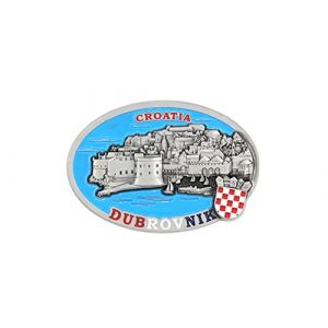 Aimant de réfrigérateur en métal 3D City Souvenir de vacances de campagne Londres Paris NewYork Berlin Dubaï Amsterdam Rome Prague Milan Barcelone Venise (Dubrovnik) (Bristol Design Store, neuf)