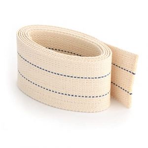 NKlaus 1 mètre 50mm 100% Coton Naturel Mèche Plate à torons Mèche Lanterne pour brûleur à Huile avec pétrole purifié 1306 (magic-shop24, neuf)