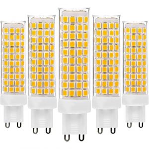 Ampoule LED G9 15W, 220V-240V, 150W Halogen Bulb Equivalent, 1500LM, G9 Bi Pin Base Light Bulbs for Dimmable (Ampoule G9 &agrave; Base bi-pin)(Blanc Chaud) (xiongmai, neuf)