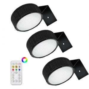 G&eacute;n&eacute;rique &Eacute;clairage de Tableau Sans Fil - Applique LED avec T&eacute;l&eacute;commande | Lampe Murale Magn&eacute;tique &agrave; Piles | Lot de 3, Spot Dimmable pour Cadres & &OElig;uvres d'Art, Installation Sans Per&ccedil;age (lutufane, neuf)