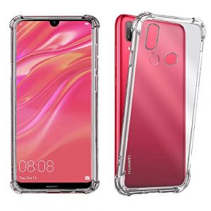 Coque Anti-Shock pour Huawei Y7 Prime 2019 / Y7 Pro 2019, TPU Transparent en Silicone Antichoc (REY &reg;, neuf)