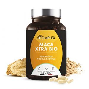 MACA BIO 2000mg | Stimulant Libido Booster Testosterone Régulateur hormonale Energie Physique Mentale Anti-stress | Plantes Natuelles – Maca et Cacao | 90 Gélules Vegan | Made in France (NaturalPassion, neuf)