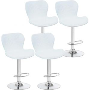 Housse Tabouret de Bar en Velours/Incurv&eacute; Lot de 2/4/6 Extensible Couvre de Tabouret de Bar de pub Couverture de Tabouret Haute Housse Chaise de Salle a Manger Couvre Protecion De Chaise ( Color : #9 (Lausit Zenr, neuf)