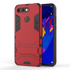 Coque pour Huawei Honor View 20/V20, CHcase 2 en 1 Armour hybrides double couche Armure Defender TPU + PC Hard coques Case Cover avec kickstand pour Huawei Honor View 20/V20 -Red (hyhkj, neuf)