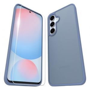 BUTISHIYU Coque pour Samsung Galaxy S24 FE,Samsung S24 FE Coque avec 1 Pi&egrave;ce Protection D'&eacute;cran, Antichoc Anti-Rayures &eacute;cran Protection Case Etui Housse pour Samsung Galaxy S24 FE - Bleu clairte (butishiyu, neuf)