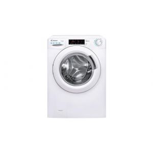 Lave-linge hublot pose libre CANDY CS 128TXME-S - 8 kg - Moteur Induction - Largeur 60 CM - 1200 trs/min - Blanc (Doctor Brandt, neuf)