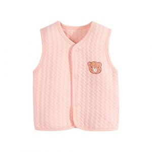 Generisch Pull Enfants Sweatshirt Enfant B&eacute;b&eacute; Gar&ccedil;on Hiver Manteau Sans Manches Outwear Chaud Manteau Gilet Veste, Rose, 12-18 mois (⭐⭐⭐⭐⭐Five Love⭐⭐⭐⭐⭐, neuf)
