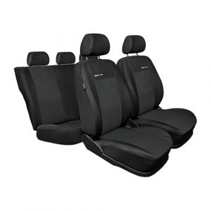 MOTOS Housse Siege Voiture Universelle pour KIA Rio, Protection de si&egrave;ge de Voiture avec syst&egrave;me de Coussins gonflables Actifs, id&eacute;ale pour Les conducteurs, mat&eacute;riau &agrave; Trois Couches (MOTOS EU, neuf)