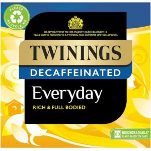 Thé Twinings Quotidienne Décaféiné 80 Par Paquet (KE DIRECT, neuf)