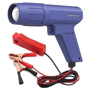 Lampe stroboscopique 12V, Pistolet d'Allumage pistolet de synchronisation, inductive pour moteur à essence,outil automobile pour voiture, moto, marine(Blue) (OBDMONSTER, neuf)