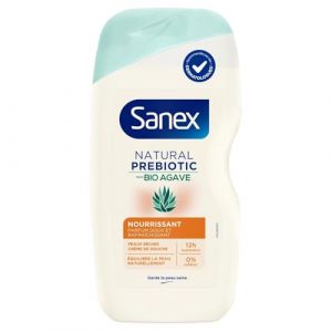 SANEX – Gel Douche Nourrissant à l’Agave Bio, Texture Douce Prébiotique pour une Peau Sain (425mL) - Le Lot De 3 (Franc shopping, neuf)