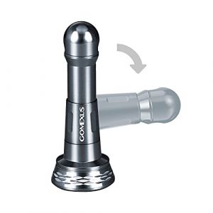 GOMEXUS Reel Stand Béquille Pliable pour Shimano Twin Power XD 17 Ultegra 1000-4000 Daiwa 12 15 Luvias 1003-3012 Latéral de Protection de Moulinet Spinning Métal 48mm (Gomexus Europe, neuf)