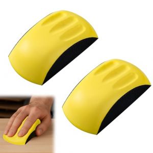 keyxer Lot de 2 blocs de pon&ccedil;age manuels de 12,7 cm, ponceuse manuelle pour travaux manuels, compatible avec disques de pon&ccedil;age, outil de polissage en forme de souris, bloc de pon&ccedil;age (ROUTE STRATEGIES LIMITED, neuf)