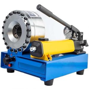 Machine &agrave; sertir les tuyaux hydrauliques, sertisseuse de tuyaux Ensemble d'outils de sertissage de tuyau Outil de sertissage de tuyau hydraulique portatif Presse &agrave; sertir portative pour tuyaux (hengchishangmaogongsi, neuf)