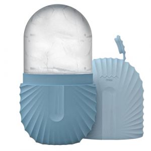 Rouleau &agrave; glace pour le visage Facial Rouleau &agrave; glace rafra&icirc;chissant Massage du visage R&eacute;utilisable Glace pour le visage Beaut&eacute; Compresse de glace (tukoa, neuf)