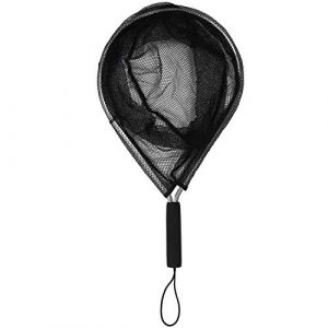 Zunedhys Épuisette de pêche à la mouche, filet en nylon sans nœuds, pour la pêche à la truite (Dousilaiwan, neuf)