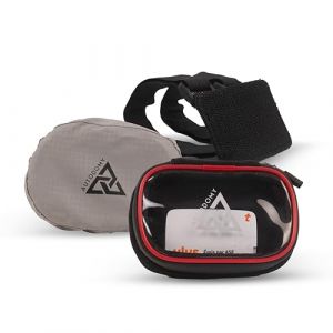 Autodomy Keychain Brassard Badge Telepeage Moto Imperm&eacute;able 11,5x8 cm | Support Badge Telepeage Moto Gagnez du Temps au P&eacute;age | Etui T&eacute;l&eacute;pas en N&eacute;opr&egrave;ne Installation Rapide et Facile (Domy Company, neuf)