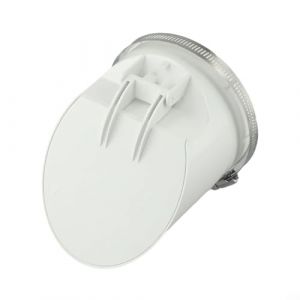 GANCEI Clapet anti-retour en PVC pour tuyau de drainage, filtre anti-odeur 50-160 mm, filtre de descente d'eau de pluie en PVC (110 mm) (Hongrongkeji, neuf)