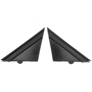 Tissting Couverture de Drapeau de R&eacute;troviseur de Porte, Design Professionnel en ABS Noir pour Fiat 500 2012-2017, Installation Facile, Style Imm&eacute;diat pour Personnalisation de Voiture (Zousate, neuf)