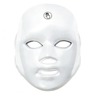 Masque facial LED, appareil lumineux portable, 17 x 23 x 1,6 cm, appareil facial avec DEL, masque facial sans fil, masque &eacute;claircissant avec ajustement confortable, &eacute;claircissant pour la maison (Zhsangz, neuf)