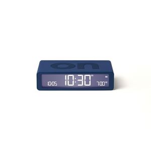 Lexon Flip Classic réveil Matin Lumineux, réversible avec Faces on Off et Fonction Snooze, à écran LCD et Lumière Tactile, Rechargeable par USB-C - Bleu Sombre (trendor, neuf)