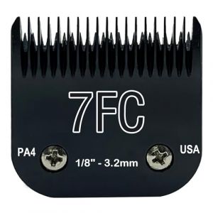 Tondeuse À Cheveux Noire Détachable For Chien, Avec Lames En Acier Inoxydable, Compatible Avec Andis, Oster A5 Et Wahl, Séries KM10. Pièces Détachées For Tondeuses À Cheveux(7FC-3.2mm) (bing xiang, neuf)