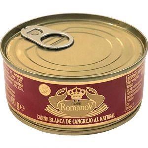 Romanov - Crabe - Chair naturelle de crabe blanc - Id&eacute;al pour un repas d&eacute;licieux- 90 Grammes (LOGAN MALL, neuf)