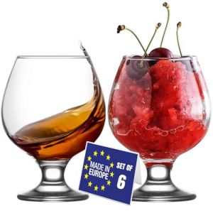 NORDIC SCHILLER Verres &agrave; Bi&egrave;re 390ml Lot de 6 100% SANS PLOMB Brandy Cognac Snifter Verres, Verres &agrave; Bi&egrave;re Snifter, Verre &agrave; bi&egrave;re. Verre &agrave; Cognac Snifter (HAFENX, neuf)