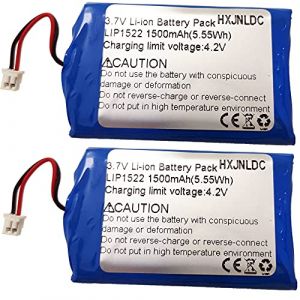 DC 3.7v 1500mAh Batterie for Sony PS4 Wireless contrôleur Battery Replacement (CuH - zct2u, CuH - zct2e, CuH - zct2a 2016 and Higher Models) DualShock Playstation 4, Gen 2, New Edition, Small Plug (HXJN, neuf)