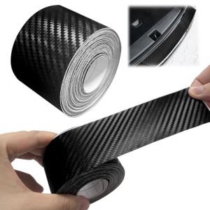 Protection Seuil de Porte Voiture, Protection Porte Voiture 5CMx10M Universel Film de Protection Seuil de Porte Voiture pour Voiture V&eacute;lo Moto, Noir, 1 Pi&egrave;ces (MiTSHOP, neuf)