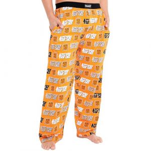 Dragon Ball Z Bas de Pyjama Homme Ado Pantalon Pyjama D&eacute;tente Anime avec Poches V&ecirc;tements de Nuit Homme Cadeau Geek (4XL, Orange) (Get Trend., neuf)