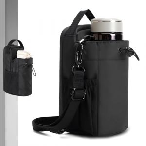 HOVCEH Petit Sac de Sport Magn&eacute;tique, Porte Gourde Sac &agrave; Dos avec Poches, Grande Capacit&eacute; Magnetic Gym Bag pour Bouteille de T&eacute;l&eacute;phone Portable Fitness Sport (FMKJEU, neuf)