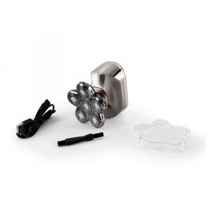 Rasoir à Six Têtes Rotatives INOX H6 Becker (Zenkaa, neuf)