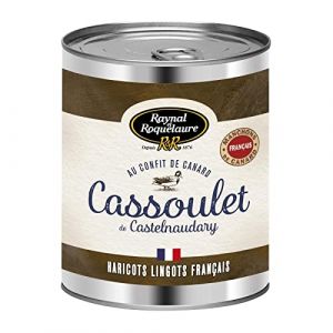 RAYNAL ET ROQUELAURE | Raynal Et Roquelaure Cassoulet De Castelnaudary Confit Canard Haricots Lingots - Plat Cuisin&eacute; 840G | Lot De (2) | livraison offerte (A TA PORTE, neuf)