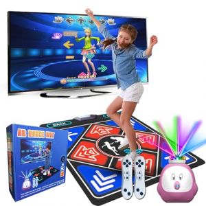 YRPRSODF Tapis de danse pour enfants et adultes, tapis de danse TV avec caméra HD, tapis de danse Plug and Play pour filles, jeu de tapis de danse pour l'exercice, cadeaux pour filles et garçons âgés (OneComolo, neuf)