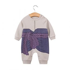 NCTCITY Bébé Garçon Fille Combinaisons en Coton Mignon Animé Été Nouveau-né Barboteuse Infantile Grenouillères Cosplay Pyjama Naissance Bobysuits avec Bouton-Pression Luffy Chopper Son Goku (NCTCITY, neuf)