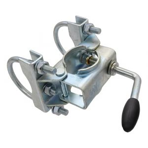 Winterhoff Support de roue jockey pour barres d'attelage de 70 mm rond Collier de serrage pour roue jockey 48 mm Remorque (Avec ou sans roue jockey) (Support) (trailer-parts4u, neuf)