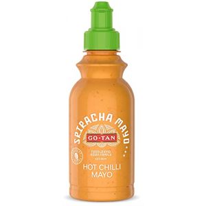 Go-Tan Sriracha Mayo Sauce, Spicy Touch Seasoning, Sriracha et Mayonnaise Mix - Sriracha Mayo, 200 ml (1 pièce) (Gourmedi, neuf)