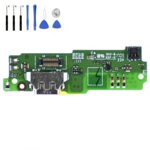 Eutoping Port de charge USB pour Sony Xperia XA1 Ultra G3221 - Connecteur de charge - C&acirc;ble flexible de rechange avec outil (EUTOPING TOUCH SCREEN, neuf)