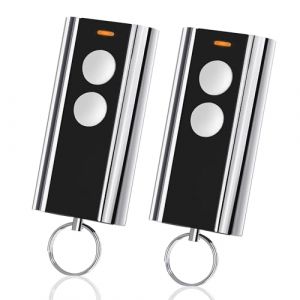 pepape 2 pi&egrave;ces t&eacute;l&eacute;commande Garage pour Normstahl Entrematic RCU 433-2K, EA433 2KM, EA433 2KS, N002800, Compatible avec Crawford Normstahl 433,92 Rolling Code t&eacute;l&eacute;commande Garage (GRAMBO_EUR, neuf)