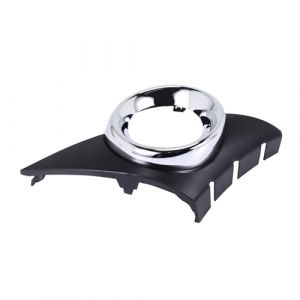 Boerunid Cache de Phare antibrouillard Gauche chromé pour Phare antibrouillard pour 207 Sport 2006-2009 (PinicKy, neuf)