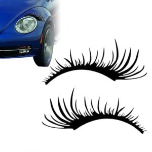 Couverture de lampe de voiture autocollant pour sourcils, cils de voiture pour phares | Lampes de couche de voiture - Paupière | Bandes de sourcils créatives pour camion, SUV (chengaixin, neuf)