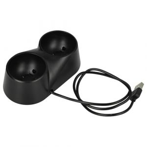 vhbw Station d'accueil Double Compatible avec Sony Playstation 4 VR Move Motion Controller - Support de Chargement, Noir (ElectroPapa, neuf)