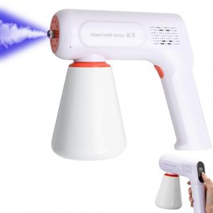 Pulvérisateur Atomiseur Portable, Pistolet à Vapeur, Pistolet de Pulvérisation Nébuliseur Multifonctionnel, Rechargeable avec lumière Bleue, pour la Maison, Le Jardin, éliminateur d'odeurs Contrôle (Wandefol FR, neuf)