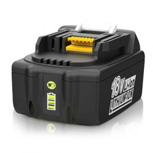 Energup 18V 5,5Ah Batterie pour Makita Batterie 18V BL1850B BL1850 BL1860B BL1860 BL1830 BL1840B BL1845 BL1835 BL1815 LXT-400 avec LED Indicateur (AUKEPower, neuf)