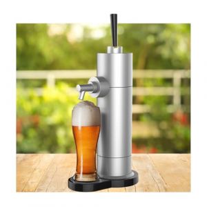 Distributeur de bière, convertit n'importe Quelle canette ou Bouteille en Un brouillon de Style Nitro pour Bars à bière, Un Excellent Cadeau pour Les Amateurs de bière, Argent (ShanXiRongGouDianZiShangWuYouXianGongSi, neuf)