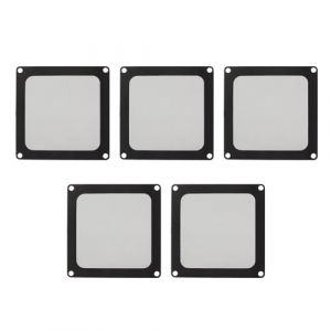 Elprico Filtre &agrave; Mailles Anti-poussi&egrave;re pour Bo&icirc;tier PC 90 Mm X 90 Mm, Couvercle de Filtre Magn&eacute;tique Anti-poussi&egrave;re, Grille en Maille PC avec Bande de Cadre Magn&eacute;tique, Filtre (Byged, neuf)