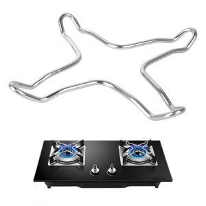 Support Universel pour Cuisinière, Réducteurs de Gaz Support Wok, Réducteurs de Gaz en Acier Inoxydable, Anneau de Wok, Casserole Support de Poêle à Gaz, pour Cafetière Cuisinière à Gaz Cuisine (ZTMAKQYL, neuf)