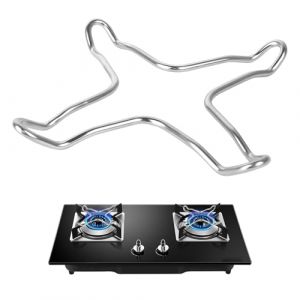 Support Universel pour Cuisinière, Réducteurs de Gaz Support Wok, Réducteurs de Gaz en Acier Inoxydable, Anneau de Wok, Casserole Support de Poêle à Gaz, pour Cafetière Cuisinière à Gaz Cuisine (ZTMAKQYL, neuf)